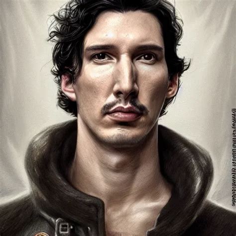 adam driver stoic pose.